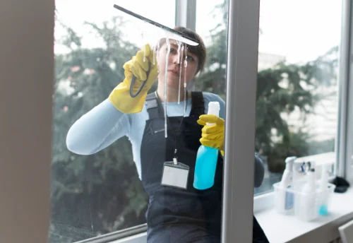 Nettoyage de vitres intérieures et extérieures à Momères